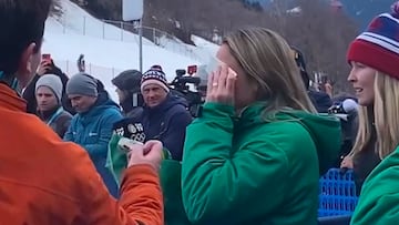 Periodista brasdileña rompe en llanto tras escuchar por primera vez el himno en unos Juegos Olímpicos de Invierno