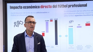 Javier Gómez, director general de LaLiga.