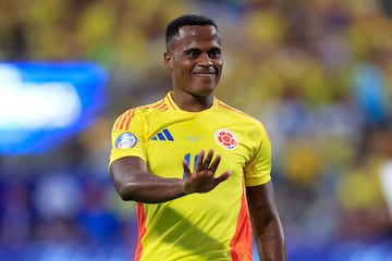 El extremo ha disputado 1.468 minutos en 20 partidos con la Selección Colombia bajo el mando de Néstor Lorenzo. Además ha anotado tres goles y ha realizado cuatro asistencias. 