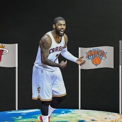 Los posibles destinos para Irving: Spurs, Heat, Wolves y Knicks