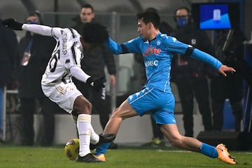 Juventus se coronó campeón de la Supercopa de Italia luego de vencer 2-0 a Napoli. Juan Cuadrado y David Ospina fueron titulares.