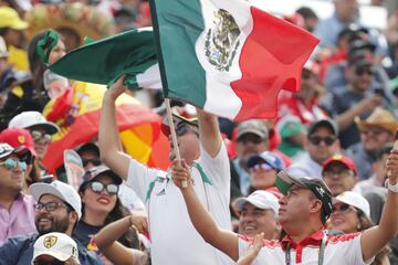 Así se vivió el color en el Gran Premio de México