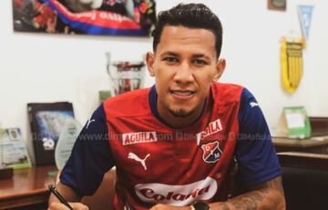 El mediocampista llegó a Independiente Medellín luego de su paso por Junior de Barranquilla.