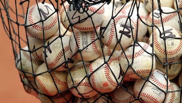 BEISBOL/BASEBALL

LIGA MEXICANA 2010

LOS SULTANES EN LA PRACTICA

Action photo of balls of Sultanes Monterrey, during traininr session of the Liga Mexicana de Beisbol 2010 at Mexico city./Foto de accion de pelotas de Sultanes de Monterrey, durante una sesio de entrenamiento de la Liga Mexicana de Beisbol 2010 en la ciudad de Mexico. 28 July 2010. MEXSPORT/JORGE MARTINEZ