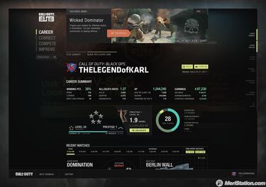 Call of Duty ELITE, Impresiones