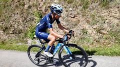 Ivan Ramiro Sosa, ganador de la segunda etapa de la Vuelta a Asturias.