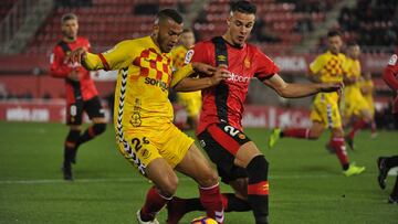 21/12/18 PARTIDO SEGUNDA DIVISION RCD MALLORCA - NASTIC TARRAGONA SUAREZ Y VALJENT