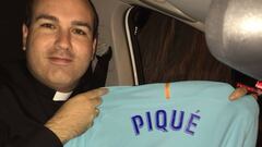 La historia de Piqué, su camiseta y el capellán del Real Murcia