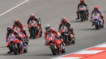 Mart¨ªn pas¨® de tercero a primero en la salida, y de ah¨ª a meta.