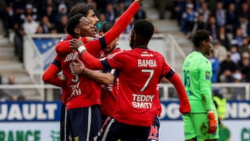 Jonathan David volvió a hacerse presente en el marcador y se colocó a tan sólo un gol de Kylian Mbappé en el liderato de goleo de Francia.