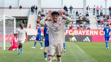 Aznou, jugador del Bayern.