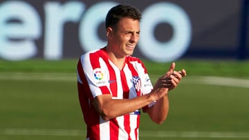 Arias: "En ningún momento he pensado en salir del Atlético"