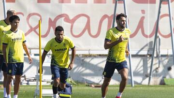 09/09/20 VILLARREAL  ENTRENAMIENTO  
 PEDRAZA