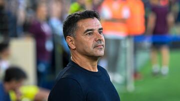 El entrenador del Girona, M¨ªchel.