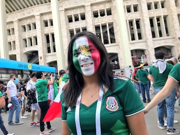 México vs Alemania: Así se vivió el ambiente previo al juego