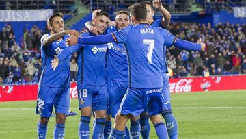 Jugadores del Getafe