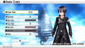 Captura de pantalla - Sword Art Online: Hollow Fragment (PSV)