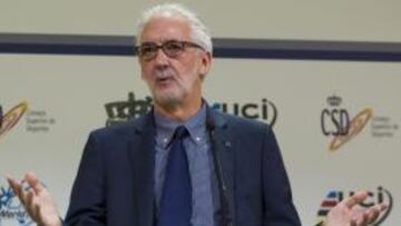 Brian Cookson, presidente de la UCI.