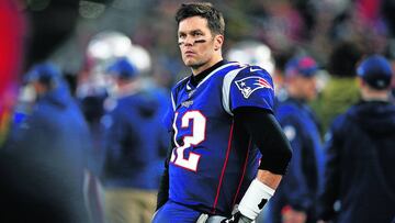 Tom Brady, en el Gillette Stadium.