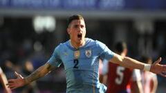 Gim&eacute;nez anot&oacute; su primer gol en la presente Copa Am&eacute;rica