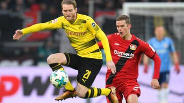 El Dortmund alarga su crisis: empata ante el Leverkusen