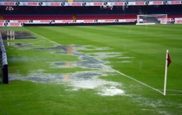 Aquí las imágenes del Estadio de Tiburones, luego de conocerse que sería reprogramado el juego contra América.