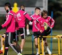 Modric continúa con su puesta a punto para estar en el Clásico