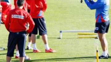 <b>ÉXITOS DEPORTIVOS.</b> La buena marcha del Atlético y los fi chajes que ha realizado para esta temporada propicia que las principales marcas se estén interesando por el club del Manzanares.