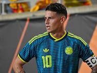 The Colombian attacker was taken to hospital after playing for Colombia.