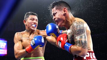 Crónica del Miguel Berchelt vs Mickey Román: WBC del peso pluma.