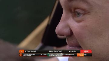 Los tipos duros también lloran: la emoción de Jasikevicius