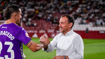 Partido de la jornada 8 de la Segunda División 2024-2025 de la liga de fútbol española, Liga Hypermotion, entre Albacete-Córdoba disputado el 6/10/2024 en el Carlos Belmonte. Foto Josema Moreno