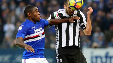 Duván Zapata anotó gol ante Juventus