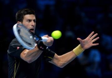 Novak Djokovic venció a Berdych y aseguró el número uno del mundo.