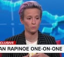 El mensaje de Rapinoe a Trump en CNN que aplauden en redes