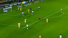 El gol de Felipe Mora en el inicio de playoffs ante Tigres