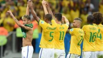 Neymar lideró a Brasil.