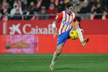 Miguel Gutiérrez, en un partido del Girona de esta temporada.