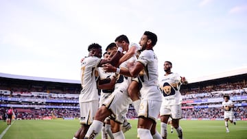 Querétaro (0-2) Pumas: Resumen del partido y goles