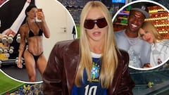 Se hace viral la forma física de la novia de Vinicius