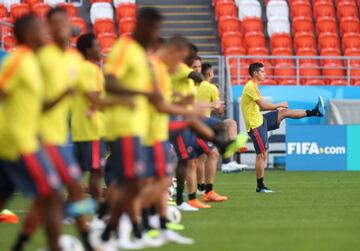 Este es el Mordovia Arena, el escenario del debut de Colombia