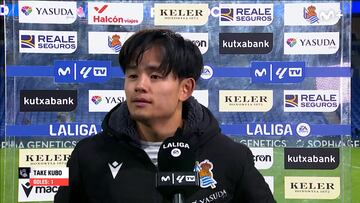 La sutil ‘pulla’ de Kubo a LaLiga por los horarios que enamora en las redes sociales