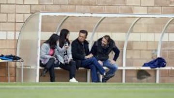 Peter Lim, con Lay Hoon y Rufete en su &uacute;ltima visita a Valencia. 