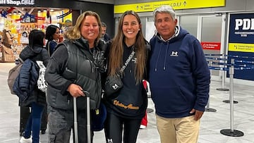 “Mi hermano es capitán de Chile, mi papá es entrenador y mi mamá jugó un Mundial... Ellos son una inspiración para mi”