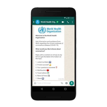 WhatsApp activa en español el servicio ‘Alerta Sanitaria’: Cómo hablar con la OMS