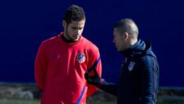 Simeone piensa en Tiago y Koke para suplir a Diego