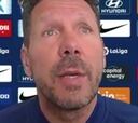 Simeone: "Estamos atravesando el momento más difícil"