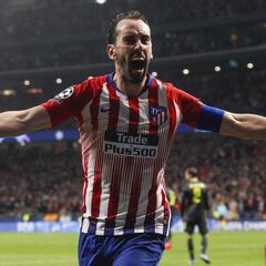 Godín, elegido jugador de la semana en la Champions