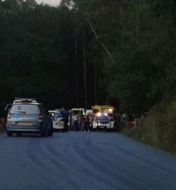 Accidente en el Rally de A Coruña.