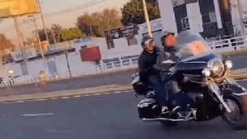 Motociclista atropelló a corredor de maratón en plena competición